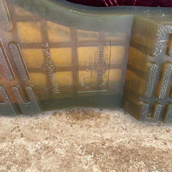 PAGE CHERRY RED VELVET BOOT. NWOT - Picture 8 of 11